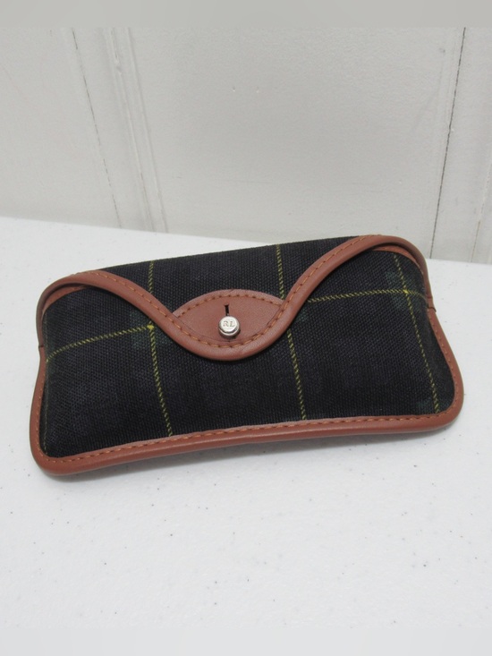 Polo Ralph Lauren Plaid Sunglasses
Case Leather Trim main image 11